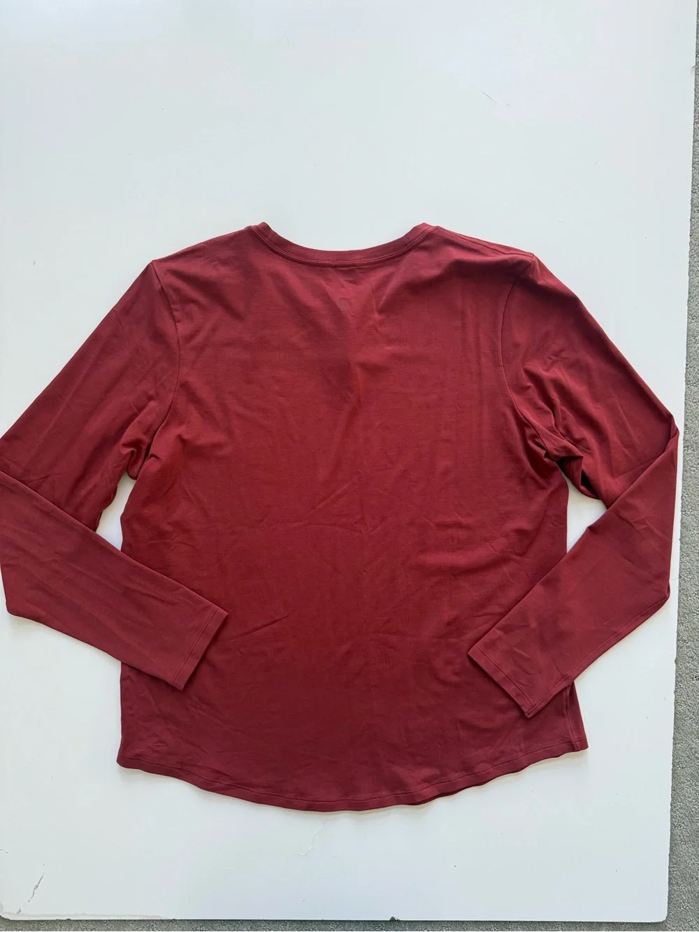 NWT lululemon Love Long Sleeve Tee - Terra Orange Size 12
